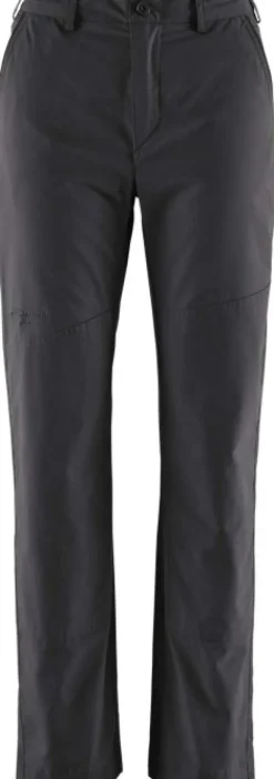 Klättermusen Grimm Pants naisten retkeilyhousut, musta