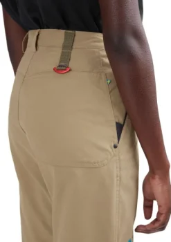 Klättermusen Grimm Pants naisten retkeilyhousut, musta