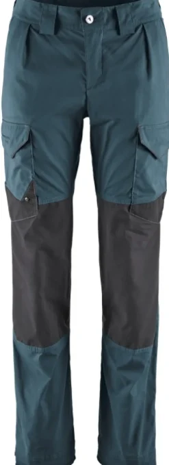 Klättermusen Grimner Pant naisten vaellushousut, tummansininen/musta