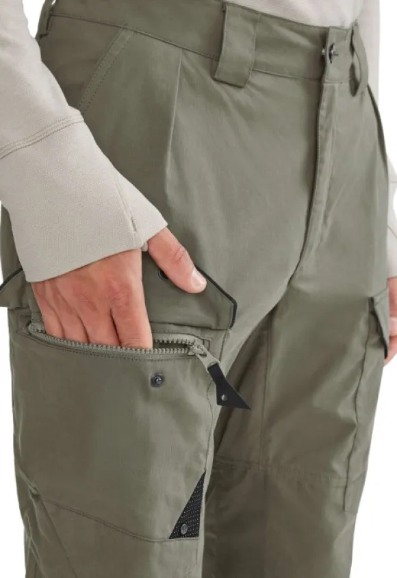 Klättermusen Grimner Pant vaellushousut, vihreä