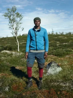 Klättermusen Grimner vaellusshortsit, tummanharmaa