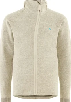 Klättermusen Hödur Hooded Zip välikerros, Clay