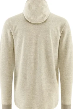 Klättermusen Hödur Hooded Zip välikerros, Clay