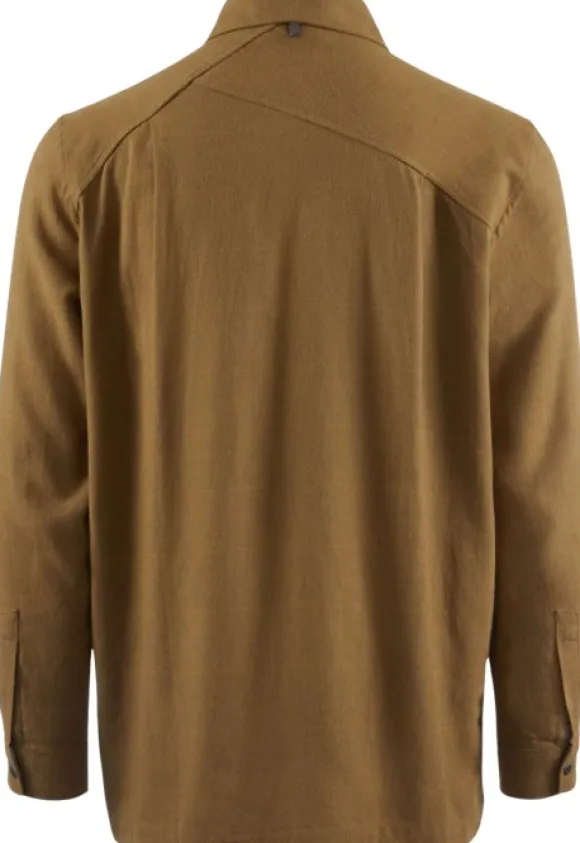 Klättermusen Helheim LS Shirt paita, Olive-Juniper Green