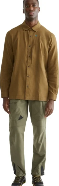 Klättermusen Helheim LS Shirt paita, Tawny Red