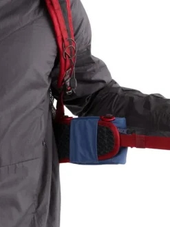 Klättermusen Hipbelt Pocket 2.0 lisätasku, siniharmaa