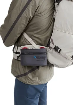 Klättermusen Hipbelt Pocket 2.0 lisätasku, siniharmaa