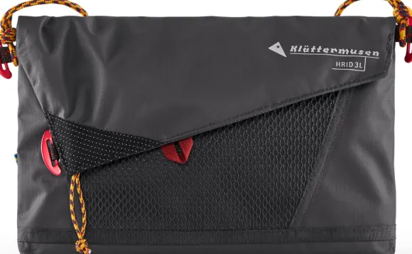 Klättermusen Hrid WP Accessory Bag pakkauspussi, 3L, musta