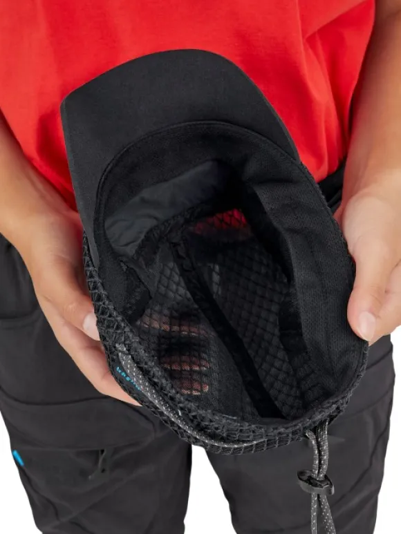 Klättermusen Mesh Cap lippalakki, musta