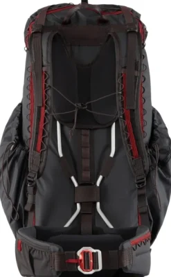 Klättermusen Raido 2.0 Backpack reppu, 38L, mustaharmaa