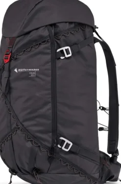 Klättermusen Trud Backpack reppu, 44L, mustaharmaa