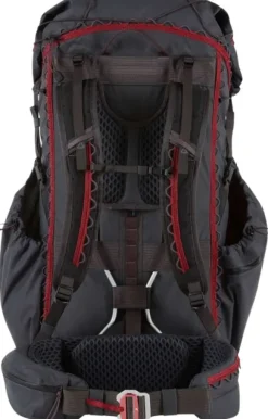 Klättermusen Vån WP Backpack rinkka, 55 L, mustaharmaa