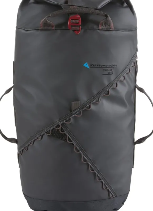 Klättermusen Ydalir Duffelbag varustekassi, 25L, musta
