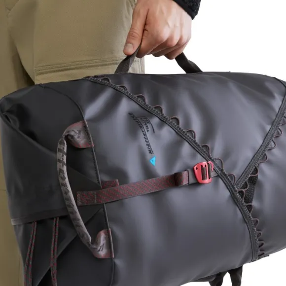 Klättermusen Ydalir Duffelbag varustekassi, 25L, musta