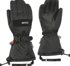 Kombi Kids Storm Glove lasten hanskat, musta