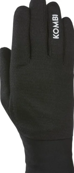 Kombi P2 Merino Blend Liner alushanskat, musta