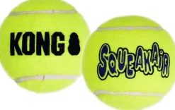 Kong Airdog Squeaker vinkuva tennispallo, XS, 3 kpl