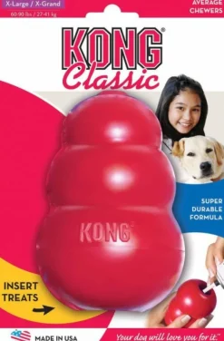 Kong Classic koiranlelu, XL, punainen