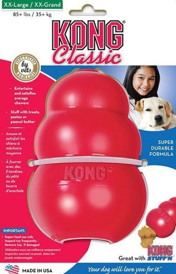 Kong Classic koiranlelu, XXL, punainen