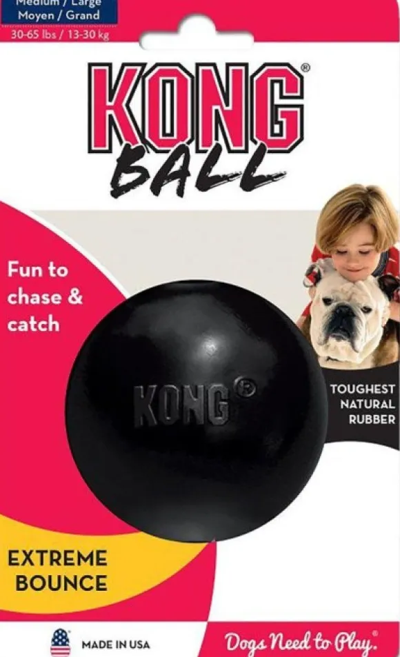 Kong Extreme Ball koiranlelu, M/L