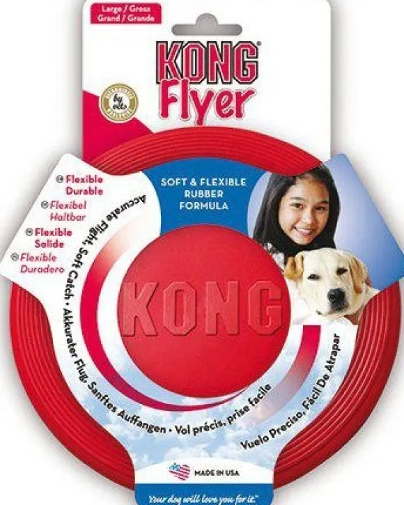 Kong Flyer koiranlelu, L