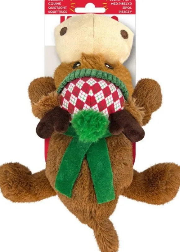 Kong Holiday Cozie Reindeer koiran pehmolelu, M 15,5x10x7,5 cm