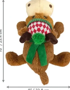 Kong Holiday Cozie Reindeer koiran pehmolelu, M 15,5x10x7,5 cm