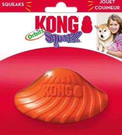 Kong Squeezz Orbitz Aucer Mix koiranlelu, S/M