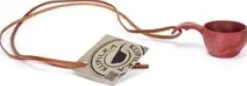 Kupilka 1 Mini Cup with Leather Cord Red