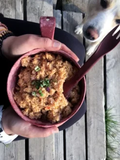 Kupilka Kupilka Spork 225 eräruokailuväline, musta