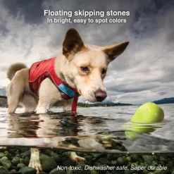 Kurgo Skipping Stones Dog Toy koiran kelluva heittolelu, 3 kpl