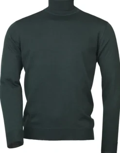 Laksen Easton Roll Neck villapusero, tummanvihreä