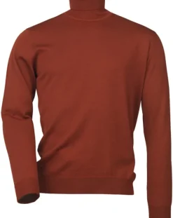 Laksen Easton Roll Neck villapusero, oranssipunainen