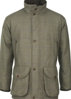 Laksen Laird Wingfield metsästystakki, harmaanruskea