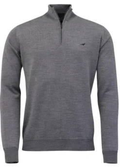 Laksen Norfolk Zip-Neck villapusero, Overcast