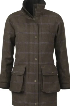 Laksen Pippa CTX Coat naisten metsästystakki, ruskea