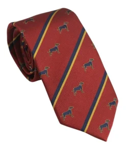Laksen Regimental Stripe Dog Tie solmio