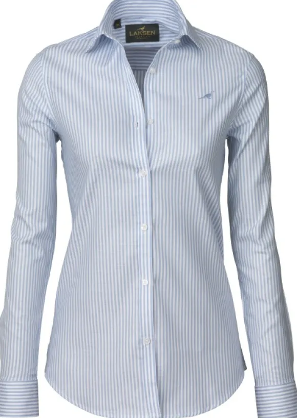 Laksen W's Eton naisten kauluspaita, sininen