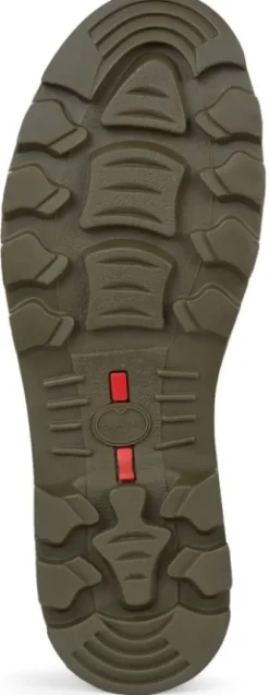 Le Chameau Chasseur Leather Lined Boot kumisaappaat nahkavuorilla, vihreä