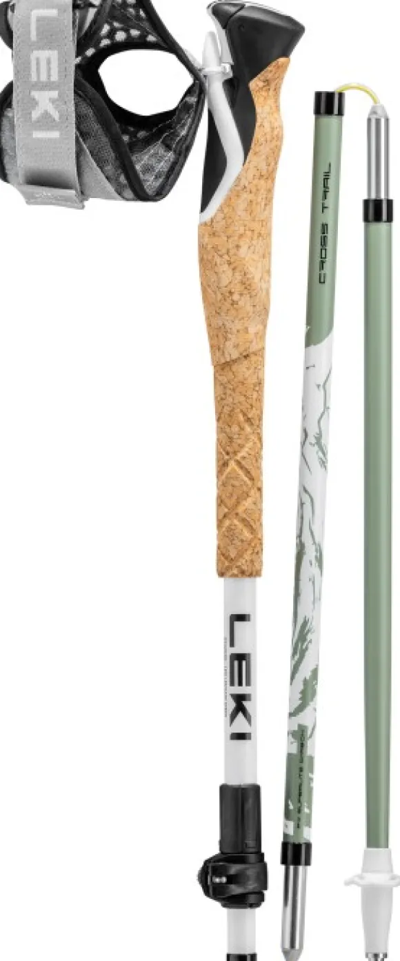 Leki Cross Trail FX Superlite White/Envy/Black