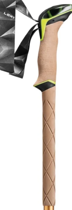 Leki Sherpa Dark Anthracite/Copper/Neonyellow