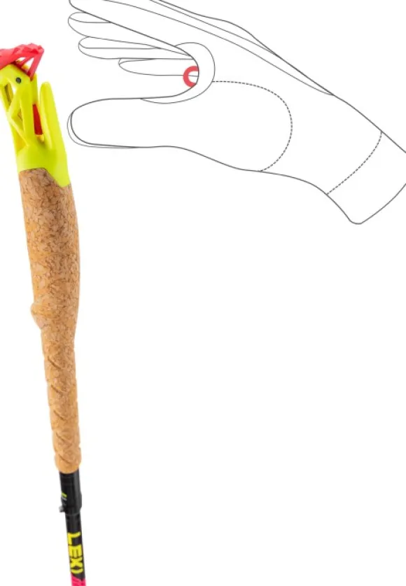 Leki Ultratrail FX One Neonpink/Black/Neonyellow