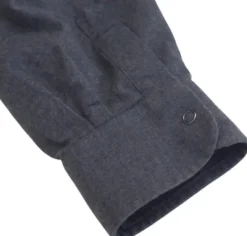 Lemmelkaffe Flannel Shirt Överboda Dark Grey