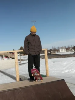 Lemmelkaffe Flannel Shirt Överboda Dark Brown