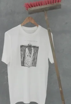 Lemmelkaffe T-Shirt Moby Trout Off White