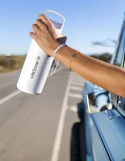 Lifestraw Lifestraw Go 2.0 Stainless Steel 700 ml vedensuodatin, Black