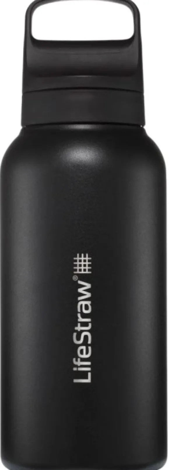 Lifestraw Lifestraw Go 2.0 Stainless Steel 1L vedensuodatin, Black