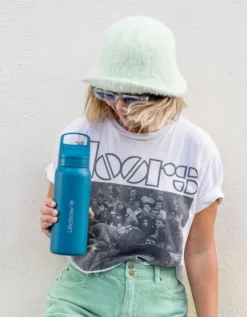 Lifestraw Lifestraw Go 2.0 Stainless Steel 1L vedensuodatin, Black