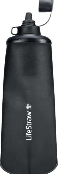Lifestraw Peak Squeeze 1000 ml vedensuodatin, Dark Grey