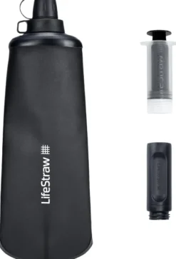 Lifestraw Peak Squeeze 1000 ml vedensuodatin, Dark Grey